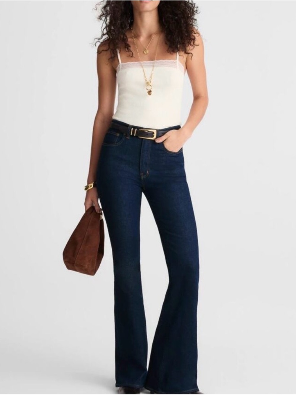 MADEWELL Women’s High Rise Flare Jeans Size 26 Excellent Condition